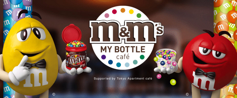 你想被巧克力豆淹沒嗎？日本出現第一家M&M's咖啡廳～