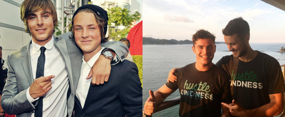 神基因！柴克艾弗隆弟弟長大變絡腮鬍型男，帥度不輸哥哥～｜名人焦點