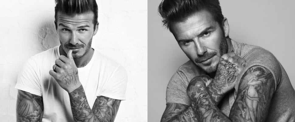 每個刺青都是有意義，男神貝克漢右頸新刺青曝光囉～