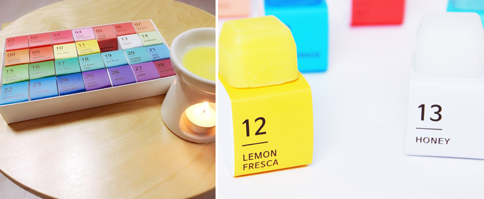 還在買一般的香氛蠟燭嗎？那你就落伍了！韓國的「數字方塊蠟燭」才是潮流