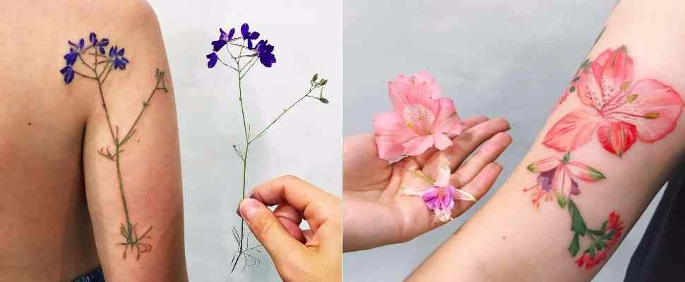 刺青也可以好文藝,那些把花朵開在身上的圖騰是怎樣的小清新! 刺青也可以好文藝,那些把花朵開在身上的圖騰是怎樣的小清新!