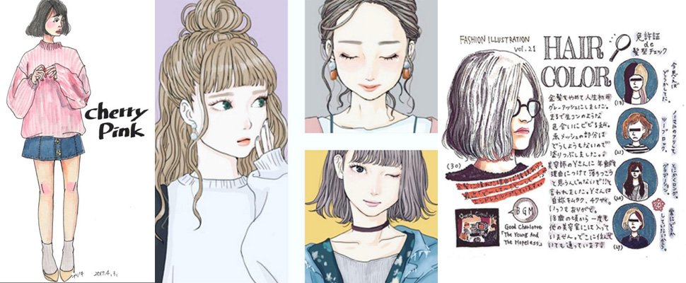 看膩了名人穿搭，那就來Follow這3位插畫達人的時尚穿搭吧～