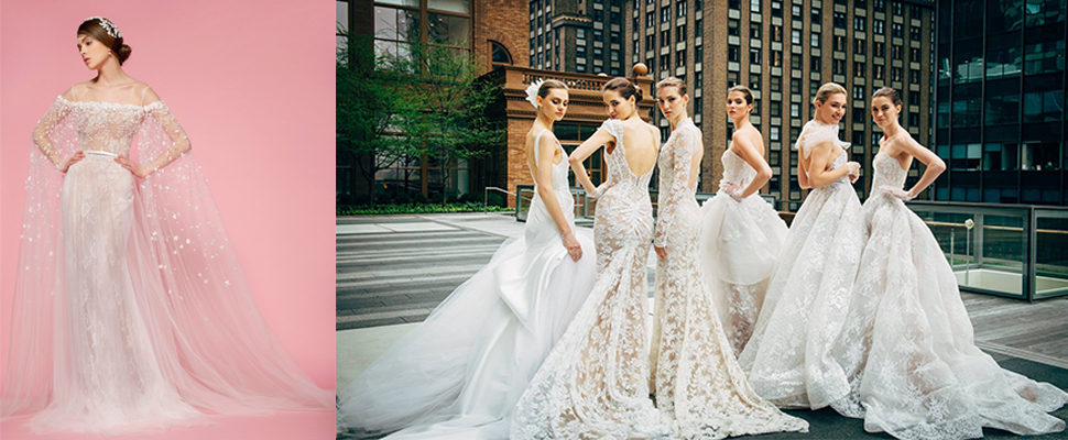 時尚果然不等人！各大品牌的2018春夏婚紗已經出來啦～