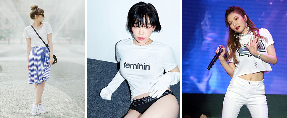 你們的白T都怎麼穿？為什麼我看起來這麼像汗衫（泣