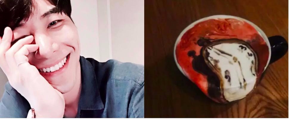 這麼帥還這麼有才華！韓國帥歐爸的咖啡讓每個人都想來一杯！