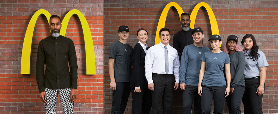 Waraire Boswell、Bindu Rivas兩大時尚設計師攜手為麥當勞員工換新裝