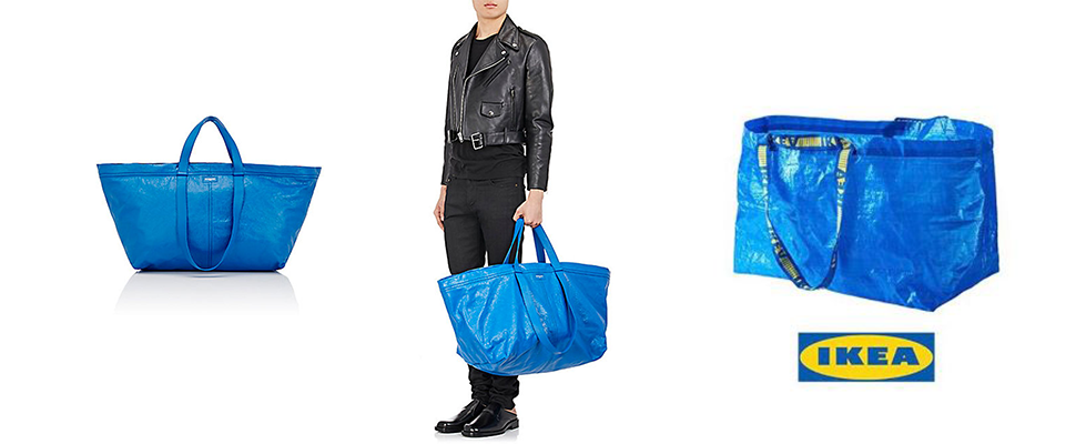 精品大牌潮物再一發!IKEA購物袋、Balenciaga潮包傻傻分不清楚 精品大牌潮物再一發!IKEA購物袋、Balenciaga潮包傻傻分不清楚