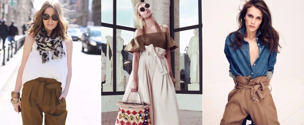 來不及瘦身沒關係～套上「紙袋褲」束出小蠻腰大長腿