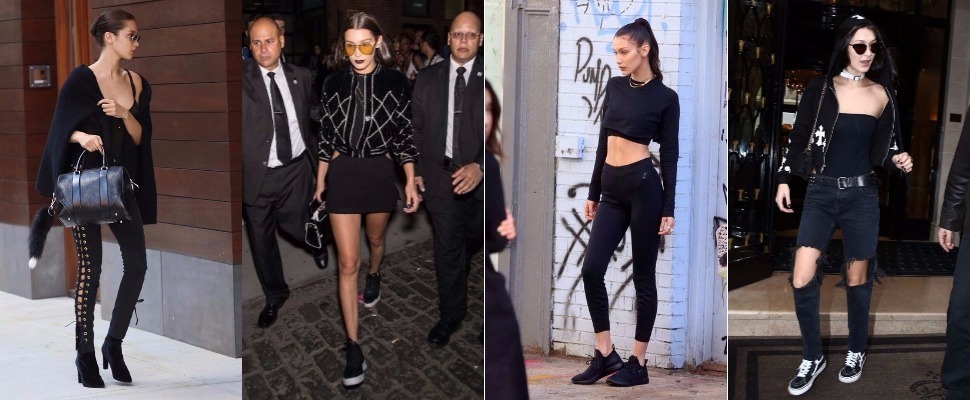 請來最愛黑色的Bella妹子，分享如何穿出「全身黑」的時尚味～