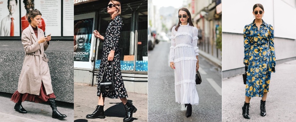 對露腿沒自信的女孩，除了褲子妳還有長洋裝可以選～