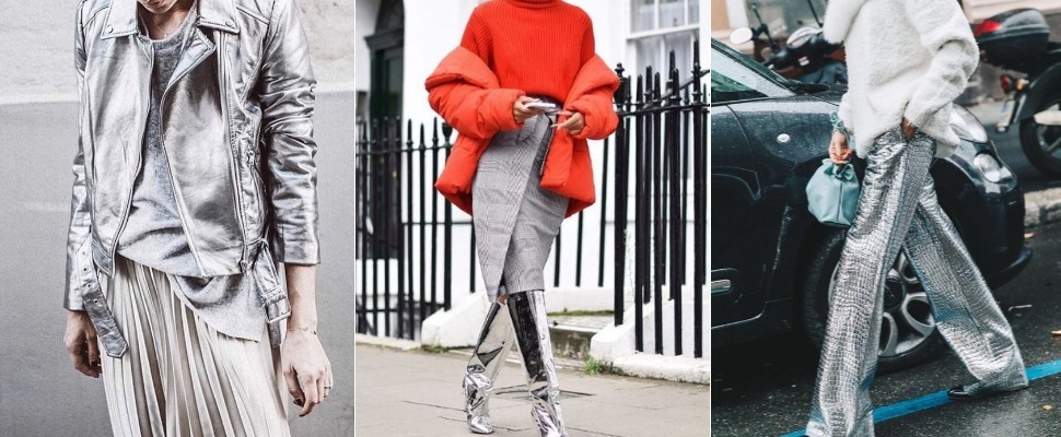 跨年派對想好穿什麼了嗎？金屬單品上身浮誇得剛剛好～