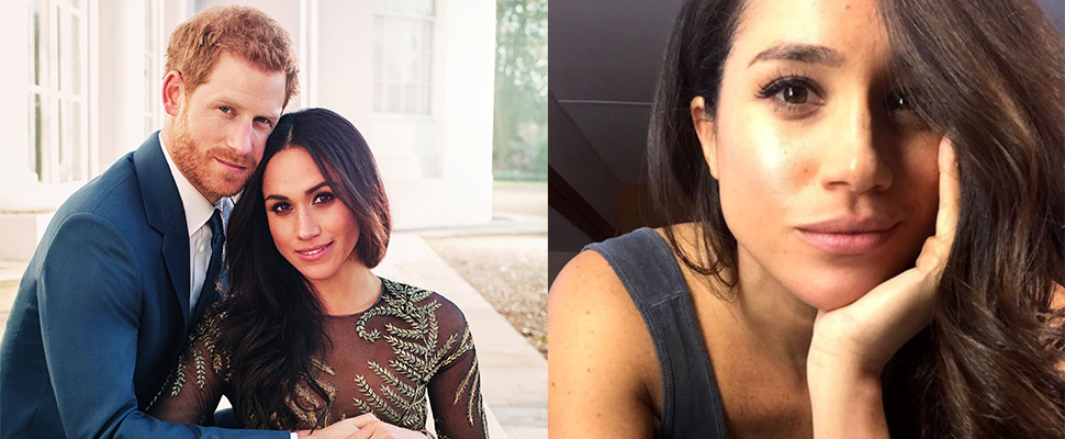 準王妃梅根訂婚照曝光～自曝擄獲王子心就靠這5招美妝密技！