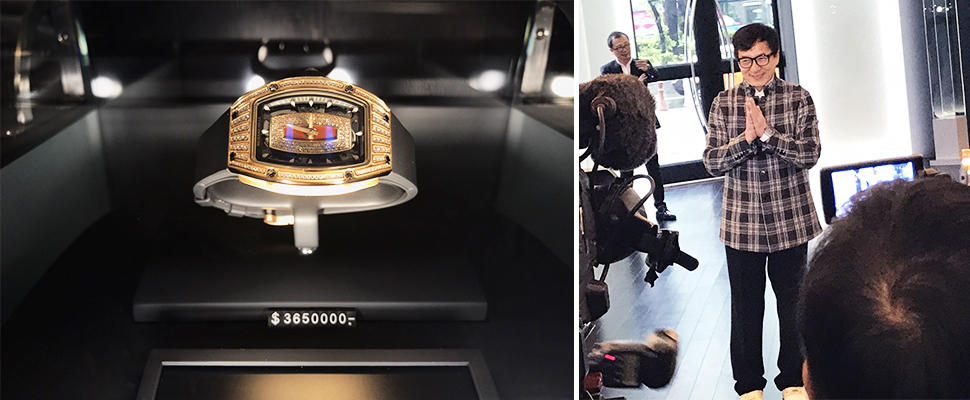 拿完奧斯卡不夠狂，成龍大哥只想拿到「腕錶界」的終身成就獎