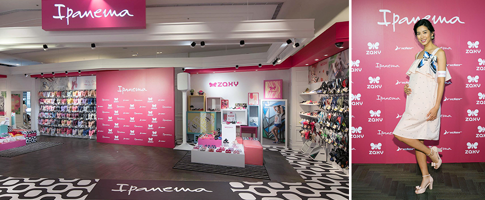 這雙人字拖時髦又好穿，名模林可彤挺八月肚踩著它不會累