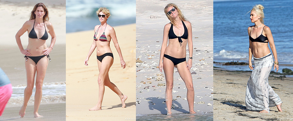 有圖有真相！年過40更有本錢穿比基尼，請看姐姐們的示範～