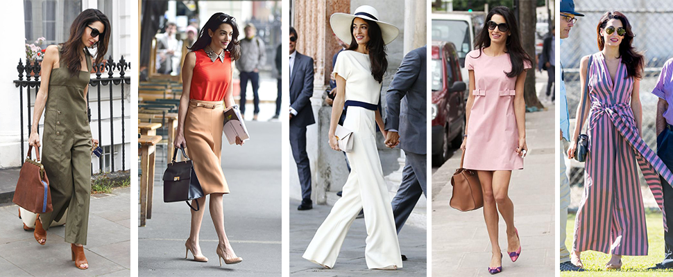 克魯尼嫂超級會穿der，正裝＆私服都是時尚勝利組