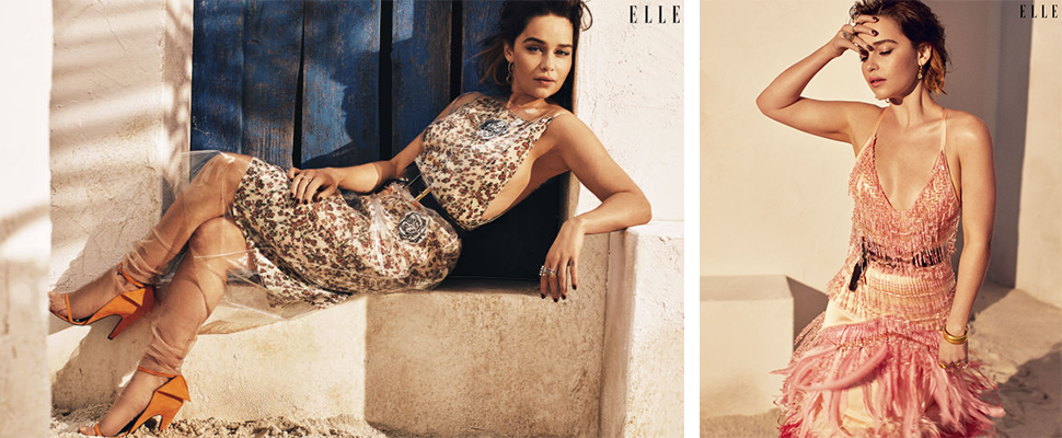 「龍女」艾蜜莉亞登時尚封面，自曝：「好演技是Google大神教的！」