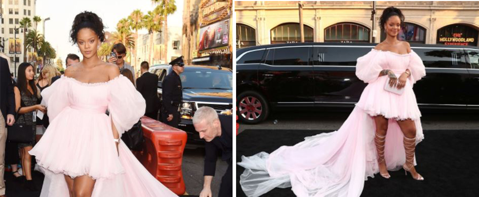 老闆不要加辣，因為蕾哈娜穿禮服已經夠辣了～