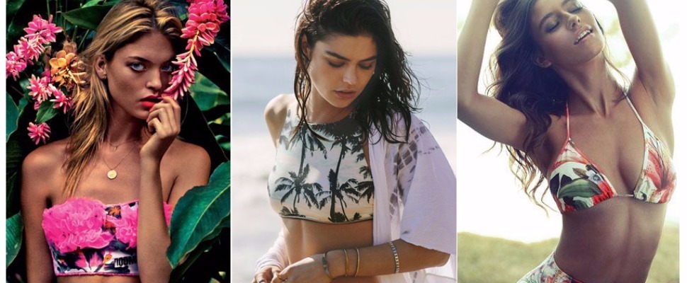 每到夏天我要去海邊！精選15款夏日印花風泳裝，妳最喜歡哪一款？｜泳衣推薦