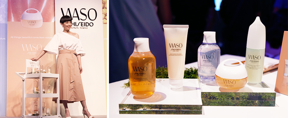 娃娃魏如萱保養最愛這一味，資生堂國際櫃全新「WASO」運用和食美肌夠新鮮吧～｜小編記者會直擊