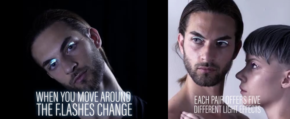 眼睛放電再也不是夢!LED假睫毛絢麗十足,讓你電趴所有人~|假睫毛推薦 眼睛放電再也不是夢!LED假睫毛絢麗十足,讓你電趴所有人~|假睫毛推薦