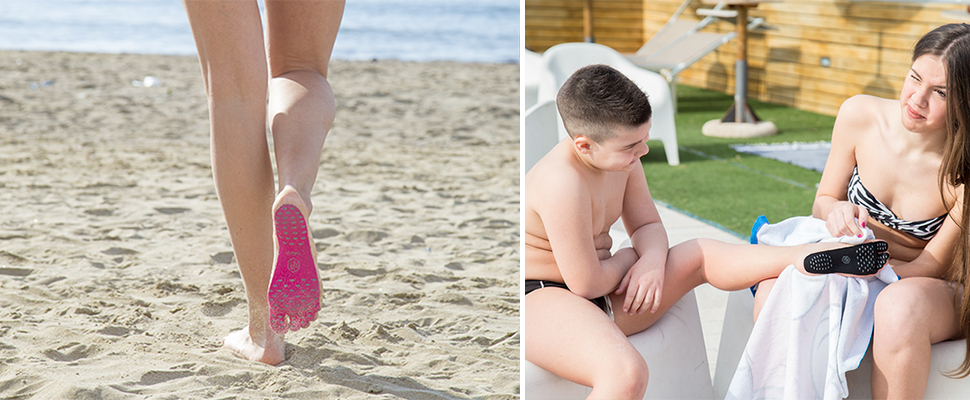 難道這就是傳說中的「國王的新鞋」？看來夏天不怕曬出涼鞋痕，還能充分享受赤足的快感