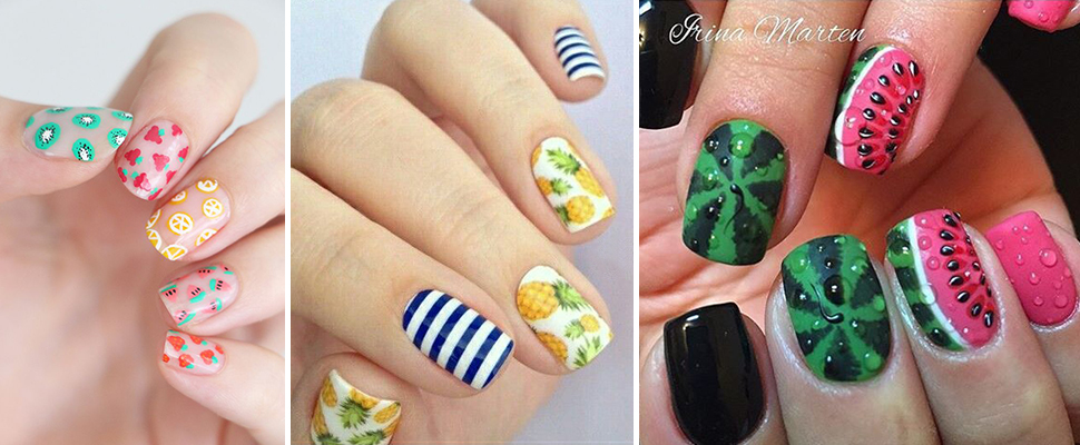 把夏天滋味畫在手上，清涼「水果美甲」看起來也太好吃了
