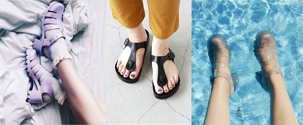 別讓豪雨毀了妳的鞋！三款夏日涼拖讓妳雨天也能兼顧穿搭～