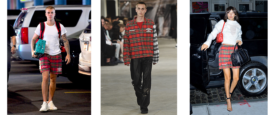 一件格紋短褲兩種風格！貝拉和畢寶，誰的穿搭更得妳心？