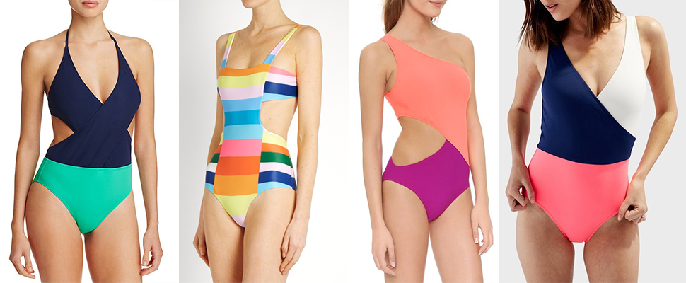 「色塊比基尼」來襲！最強視覺詐欺術打造70年代的畫報女郎風格