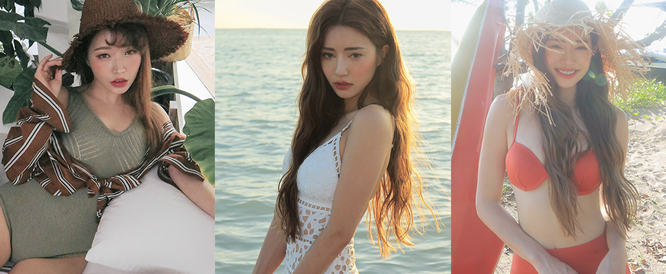 別被海邊的完妝辣妹比下去！海邊妝容的4大重點一次看