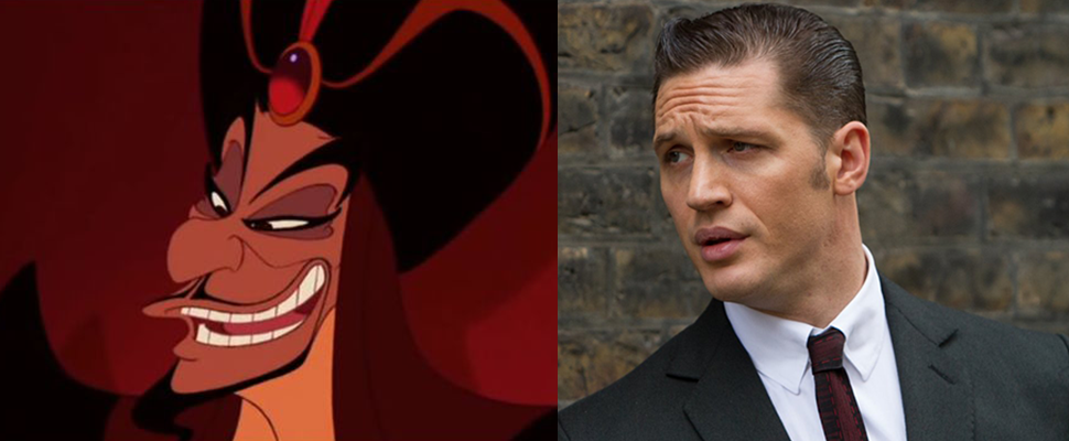 「反派專門戶」湯姆哈迪踢鐵板？接演真人版《阿拉丁》反派引來粉絲反彈｜電影焦點