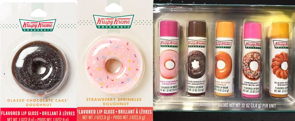 未免太逼人！意圖使人全包色的Krispy Kreme護唇膏即將席捲妳的化妝包