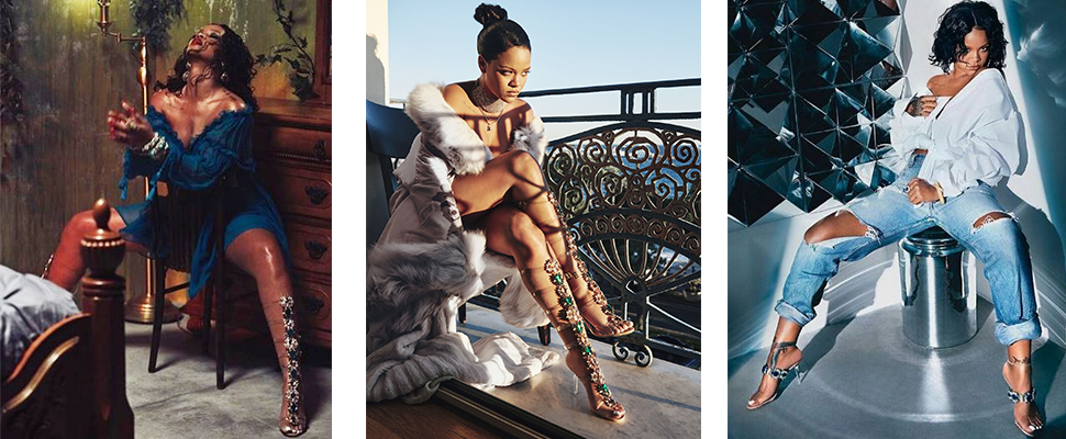 蕾哈娜真的很忙!全新聯名鞋款即將發售,高調奢華的祖母綠大寶石叫人怎麼移開視線! 蕾哈娜真的很忙!全新聯名鞋款即將發售,高調奢華的祖母綠大寶石叫人怎麼移開視線!