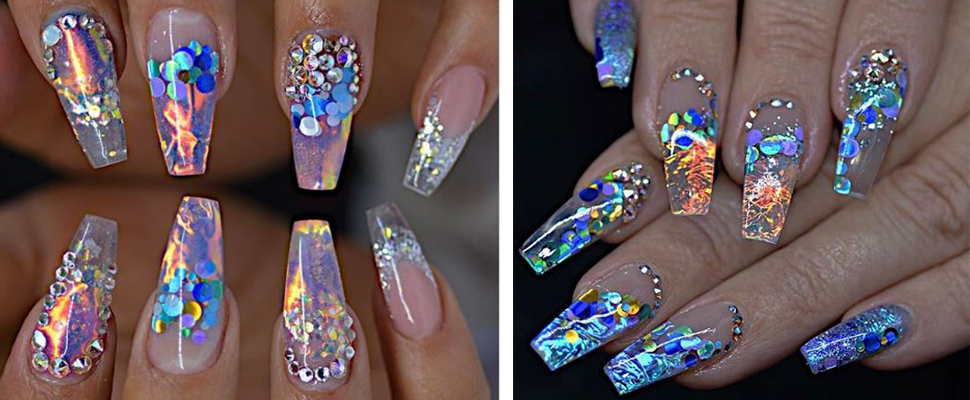 今夏和海邊最match的「冰與火」指彩，焰火光芒閃的妳不要不要