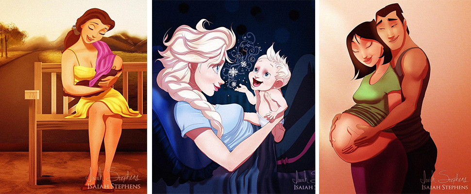 王子公主當了爸媽還能天天耍浪漫嗎？藝術家Isaiah Stephens化身皇家狗仔隊告訴妳｜趣聞分享