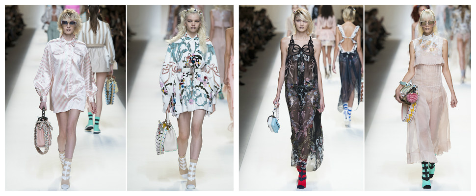 Fendi重現凡爾賽拜金女，夢幻洛可可風是每個少女都有的夢～