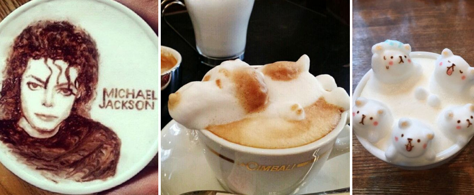 還在喝一般咖啡?你太落伍了啦,現在有拉花才是主流! 還在喝一般咖啡?你太落伍了啦,現在有拉花才是主流!