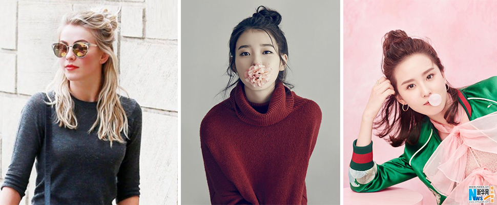 男生永遠不懂得丸子頭,今年又升級為「花瓣丸子頭」~ 男生永遠不懂得丸子頭,今年又升級為「花瓣丸子頭」~