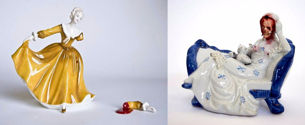 血色童話的真實呈現,超獵奇血腥陶瓷雕塑,超乎你的想像! 血色童話的真實呈現,超獵奇血腥陶瓷雕塑,超乎你的想像!