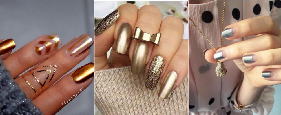 就要讓雙手成為全場焦點，金屬系指彩的五個提案！