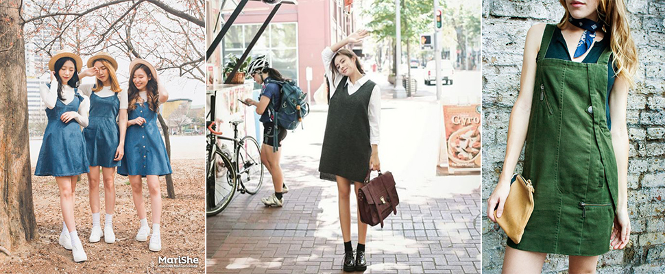 誰說吊帶裙只能走可愛風？4種百變穿搭法，你們一定要學起來！