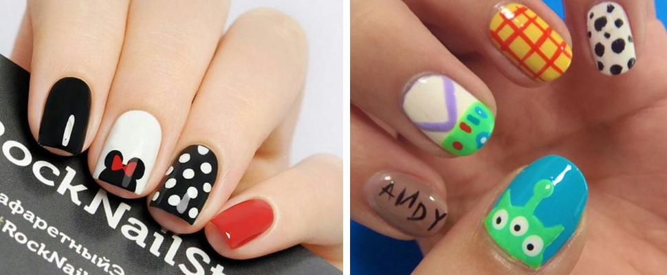 擄獲所有少女心，沒辦法飛去迪士尼，那就把它們通通畫在指甲上吧！