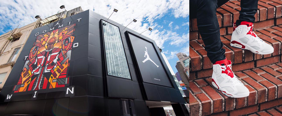 飛人新據點JORDAN西門町，結合在地文化，讓運動潮流混搭台味