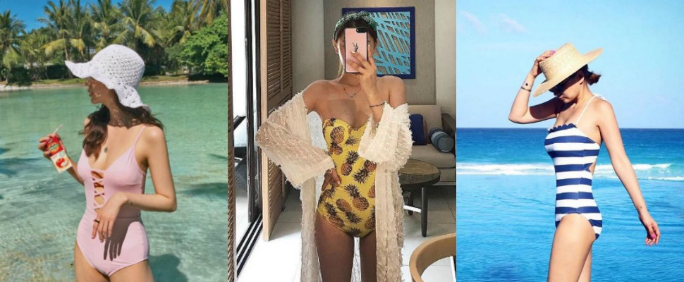 「連身泳衣」這樣穿！跟著韓妞辣出人生新高度～