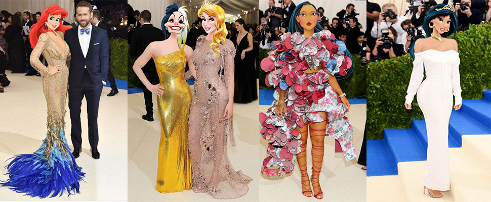 迪士尼公主跑趴啦！看藝術家Gregory Masouras帶著公主幫直闖時尚派對