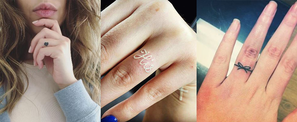 微刺青的新選擇！甜美、個性、浪漫三合一的刺青戒指登場啦～