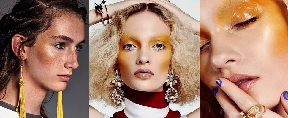 「黃色彩妝」還能這樣化！歐美潮人告訴妳「黃色是最明亮的顏色」