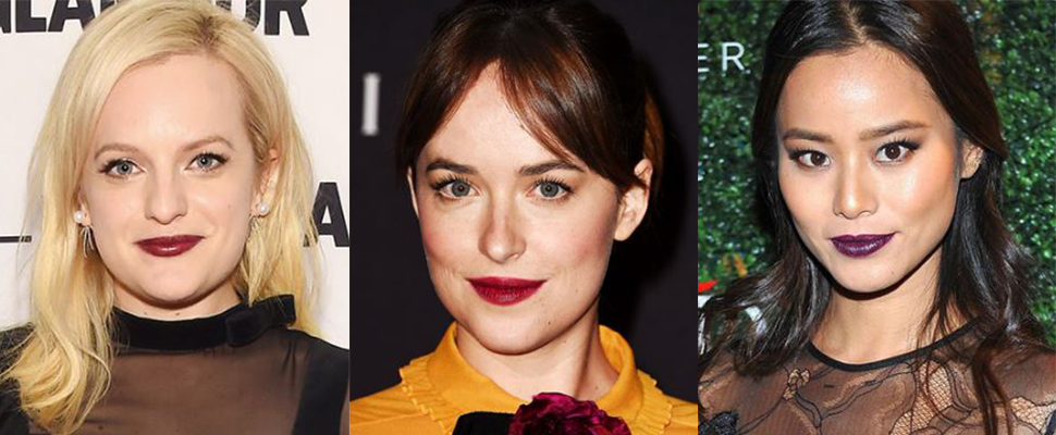 別再靠紅唇妝氣勢！四位名人的「葡萄酒色唇」讓妳霸氣升級