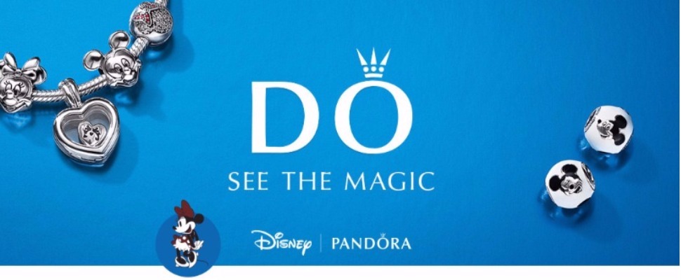 是米奇米妮在招喚我的聲音嗎？PANDORA聯名系列太勸敗啦～